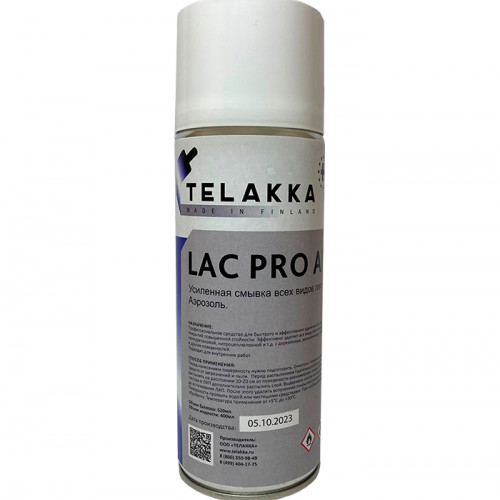 смывка лака по дереву Telakka LAC PRO Aero 0,4кг