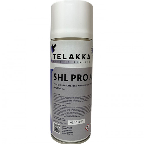 смывка химически стойких ЛКП  Telakka SHL PRO Aero 0.4кг