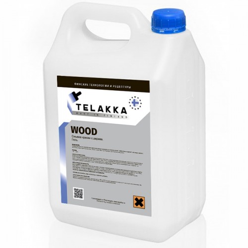смывка для краски с дерева Telakka WOOD 25 кг